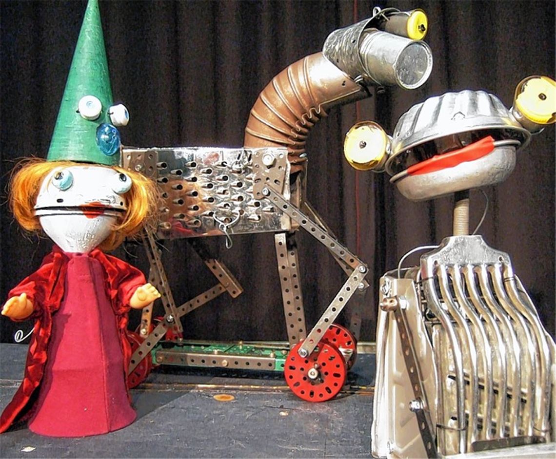 Fantasievolles Kindertheater.