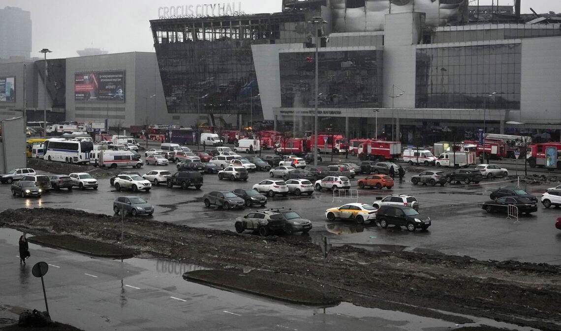 Fast 150 Menschen wurden bei dem Überfall auf die Moskauer Konzerthalle Crocus City Hall getötet. (Archivbild)