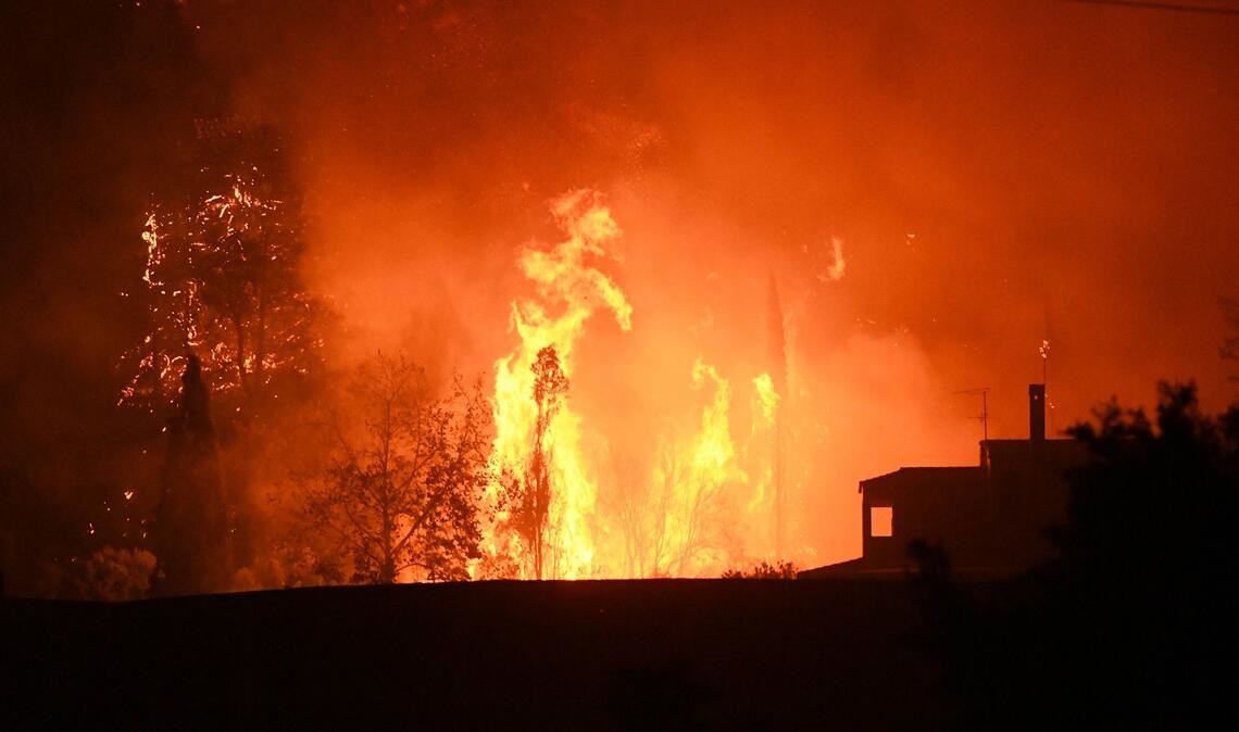 Griechenland: Mehr als 300 Brandstifter festgenommen Fast immer sind die Brände menschengemacht - ob aus Versehen oder mit Absicht. (Archivbild)