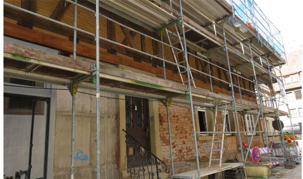 Faust-Geburtshaus: Jetzt wird bald die Elektrik erneuert. Foto: Becker