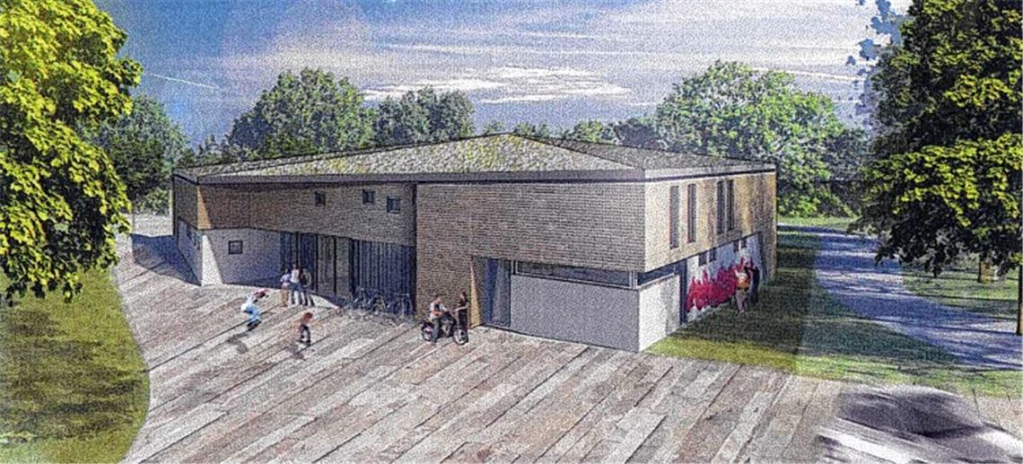 Favorit der Bewertungskommission: So oder so ähnlich könnte das neue Mühlacker Jugendhaus aussehen.Grafik: privat