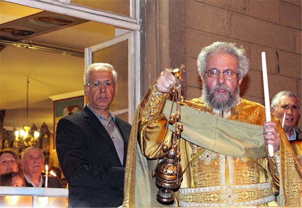 Griechen feiern das Osterfest