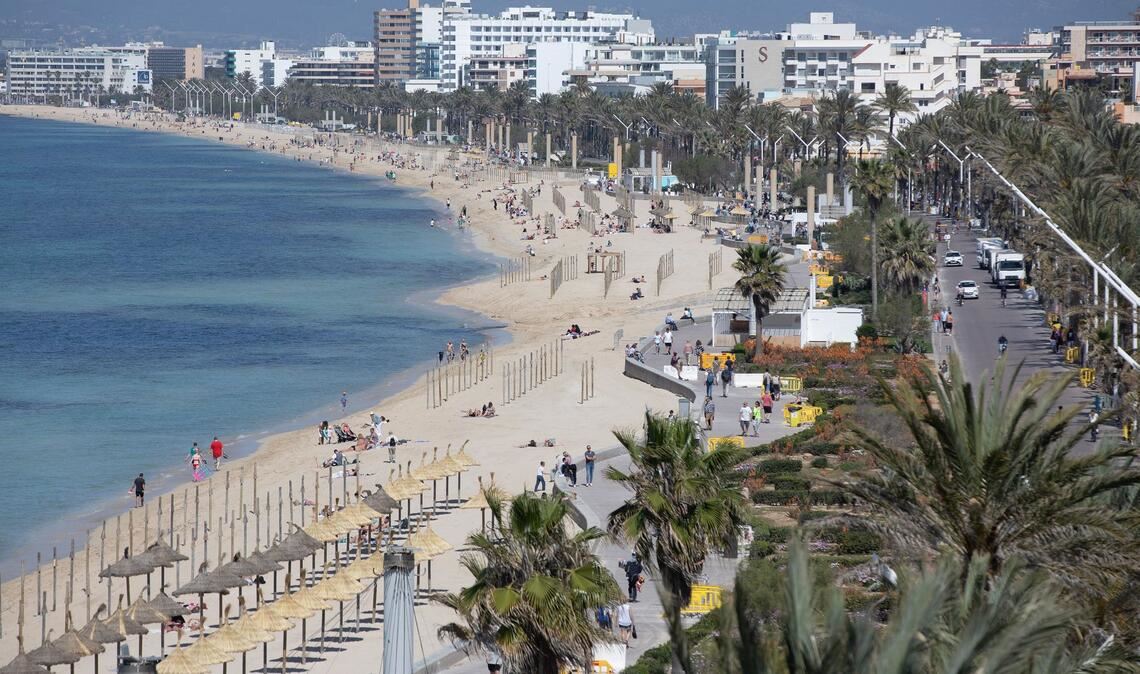 Fernandes und Ulmen zogen 2023 nach Mallorca um. (Archivbild)