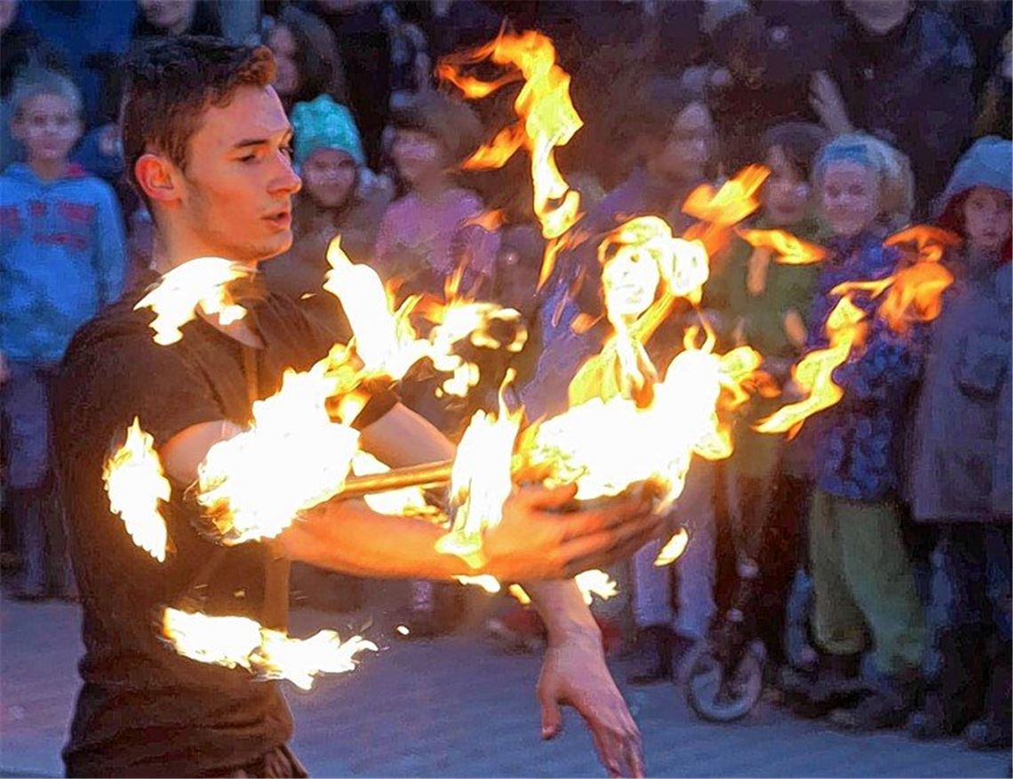 Martinsmarkt mit Motto Märchenwald