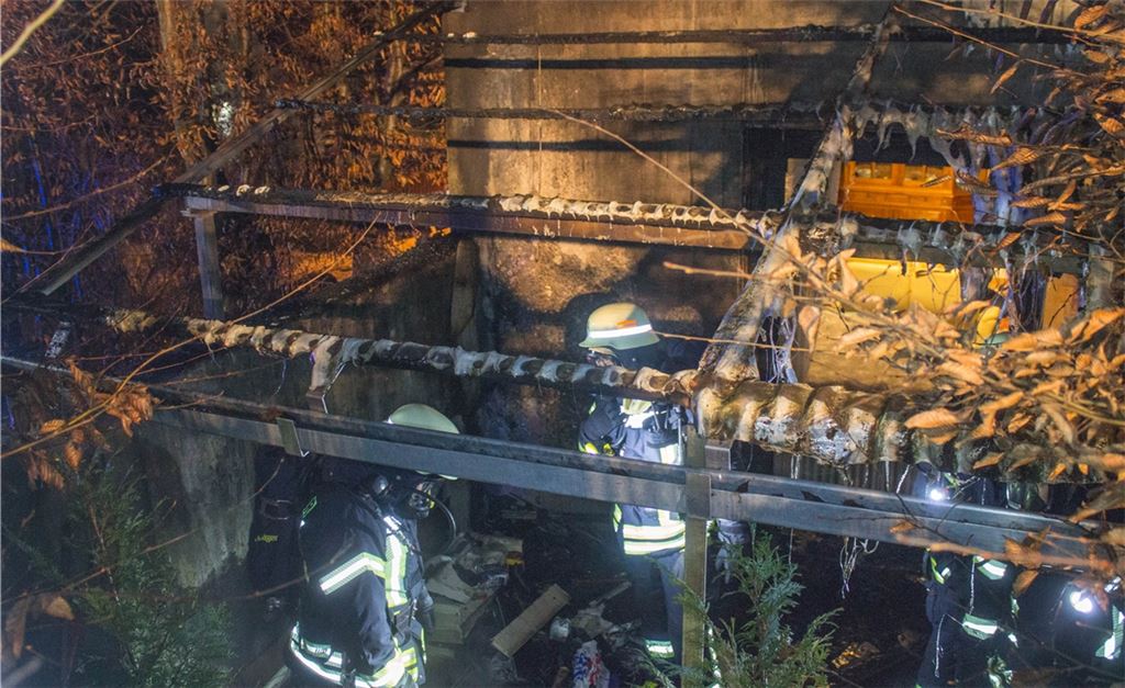 Feuerwehreinsatz in Illingen. Foto: Markus Rott/Einsatz-Report24