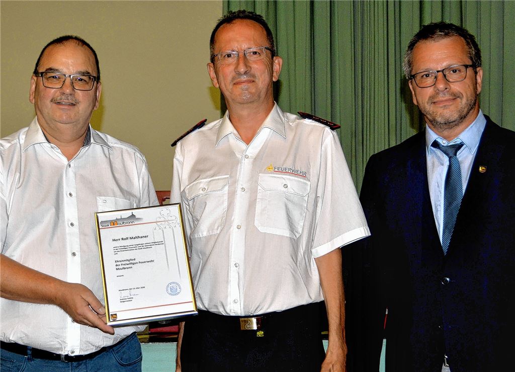 Großes Dankeschön an den Schaffer