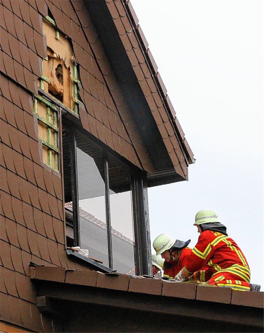 Undichtes Ofenrohr ruft Feuerwehr auf den Plan