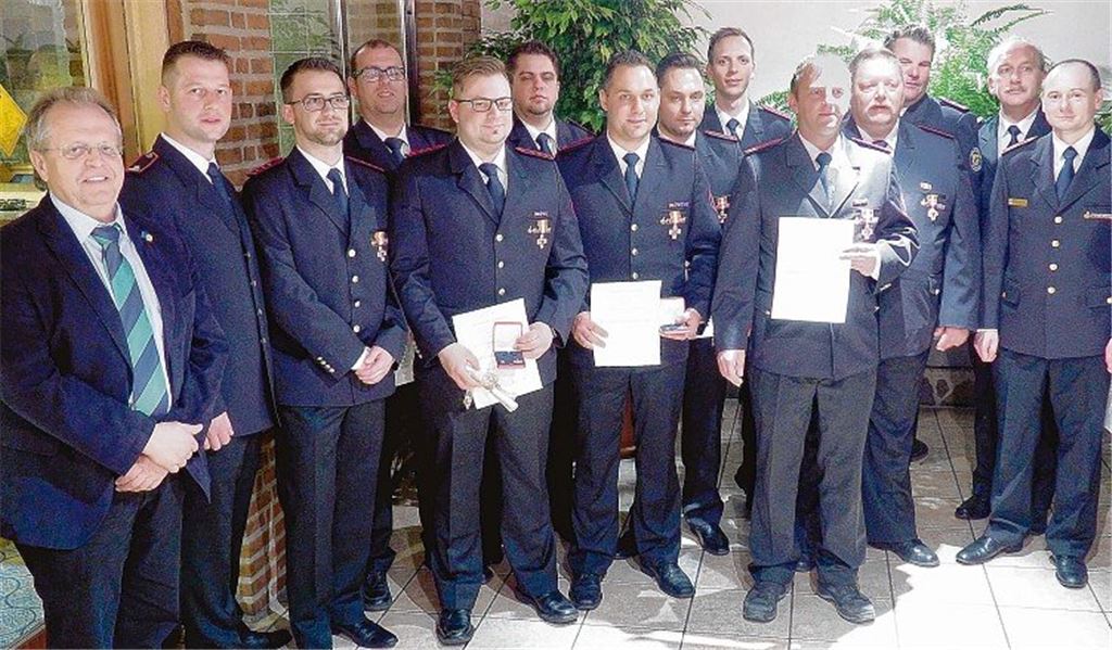 Viel Lob für schlagkräftige Feuerwehr