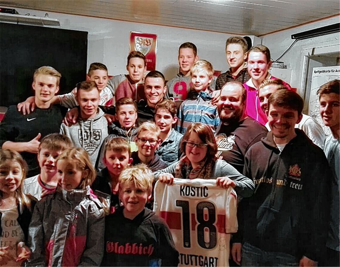 VfB-Star in Großglattbach zu Gast VfB-Star in Großglattbach zu Gast