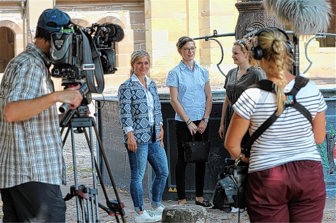 Königlicher Dreh im Maulbronner Kloster