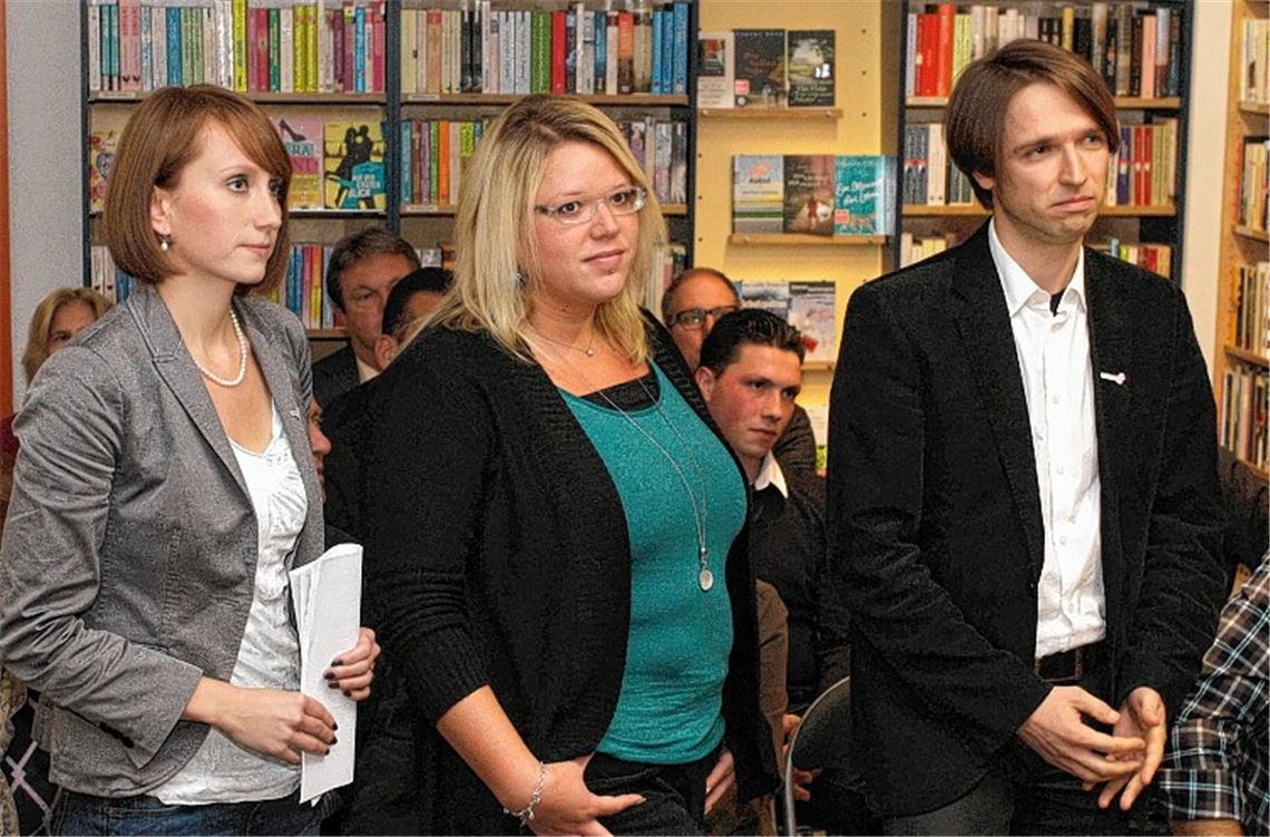 Filmprojekt geplant: Elena Schwegler (li.), Nathalie Pavan und Frank Schneider freuen sich über die Unterstützung ihrer Arbeit.