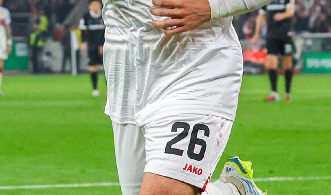 Fingerzeig: Der Stürmer Deniz Undav bleibt dem VfB Stuttgart wohl erhalten.
