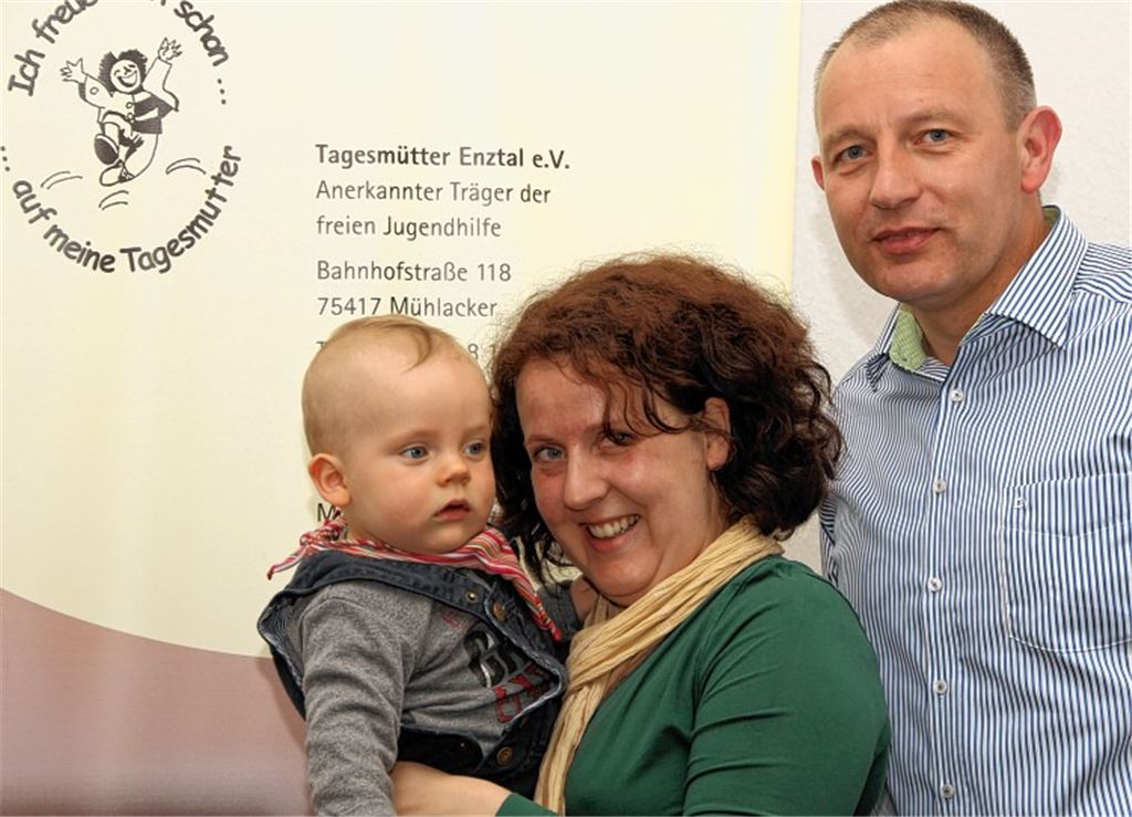 Finn, Susanne und Ralf Götze.