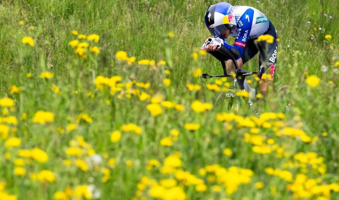 Florian Lipowitz legte ein überzeugendes Zeitfahren ab.