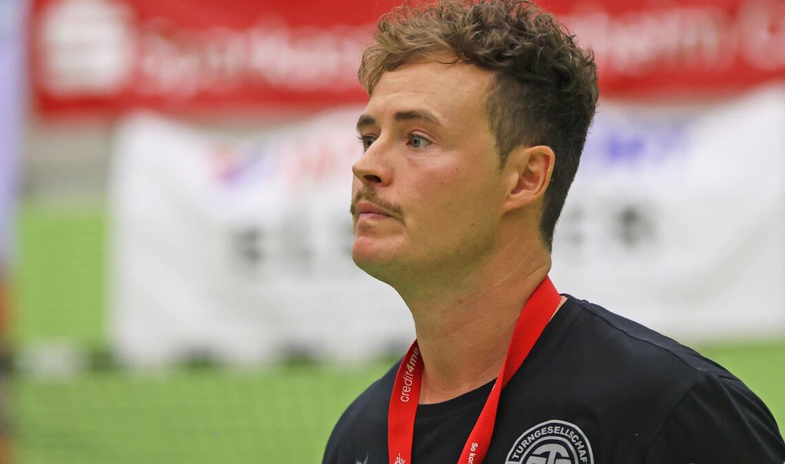 Florian Taafel kündigt seinen Abschied von der TGS zum 30. Juni 2024 an. Foto: Müller