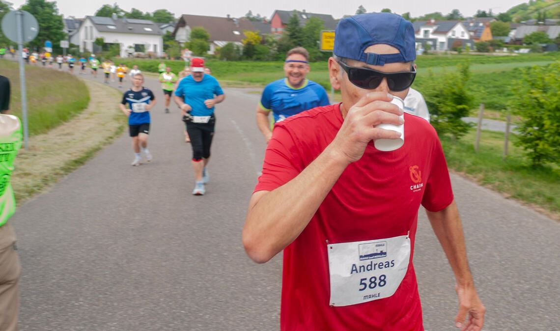 Flüssigkeitszufuhr ist wichtig.