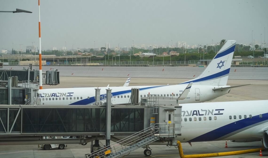 Flugzeuge am Ben Gurion Flughafen von Tel Aviv (Archivfoto).