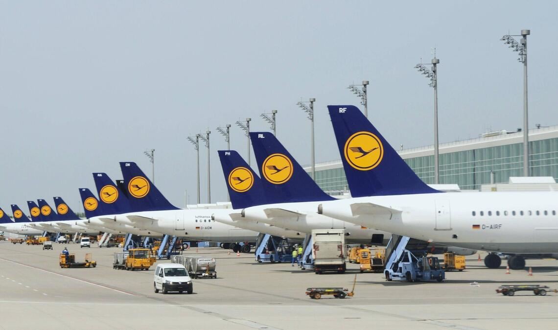 Flugzeuge der Lufthansa Flotte