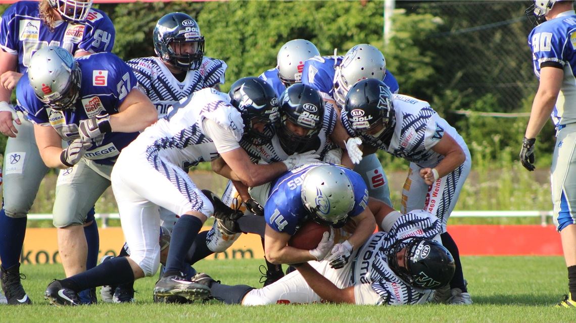 Footballspielen ist derzeit laut den Pforzheim Wilddogs nicht möglich.Archivfoto: Gienger