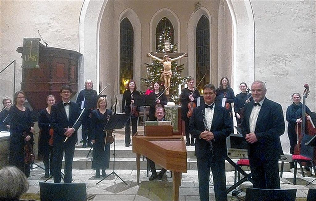 Publikum feiert Gastspiel von Musica Salutare