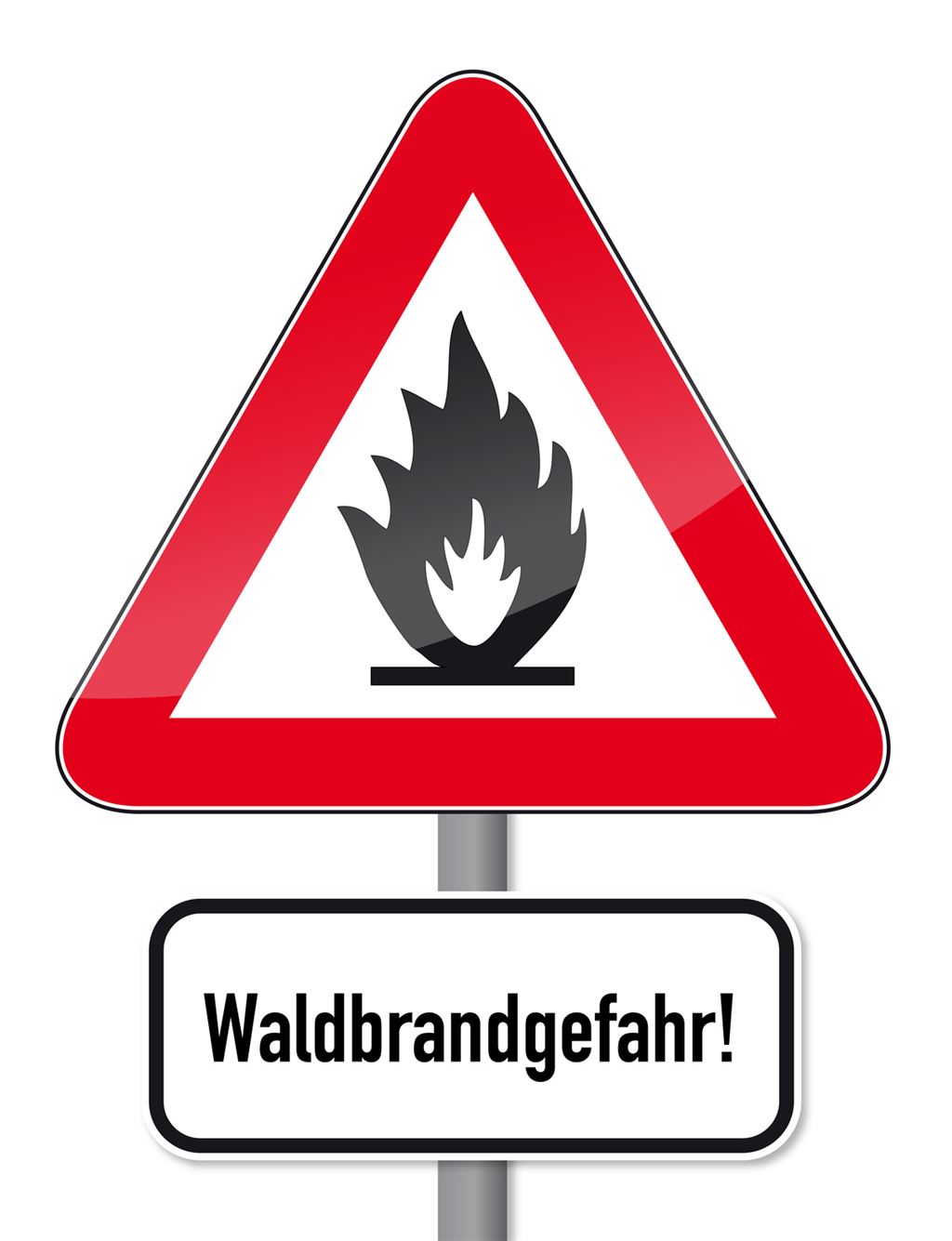 Forstamt warnt:  Hitze und Trockenheit lassen Waldbrandgefahr steigen. (Foto: fotolia)