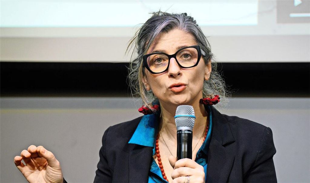 Francesca Albanese, Sonderberichterstatterin des UN-Menschenrechtsrates für die besetzten palästinensischen Gebiete. Ein US-Richter setzt die US-Sanktionen gegen die Juristin aus (Archivfoto).