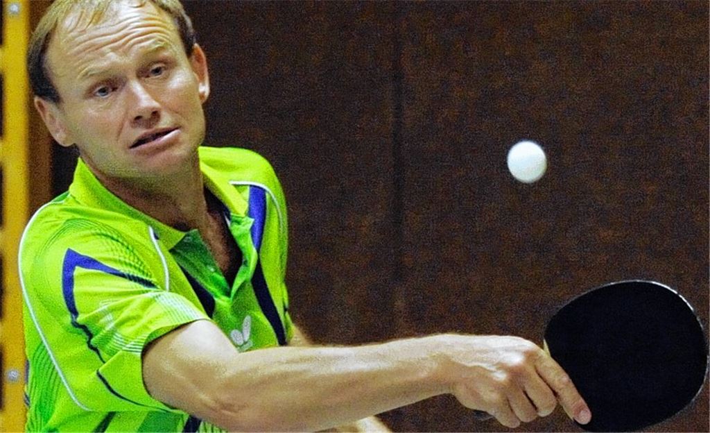 Frank Pfleiderer. Bei dem Spieltag trafen die TTF Ötisheim – Erlenbach auf die Herren der Tischtennisabteilung des TV Enzberg.