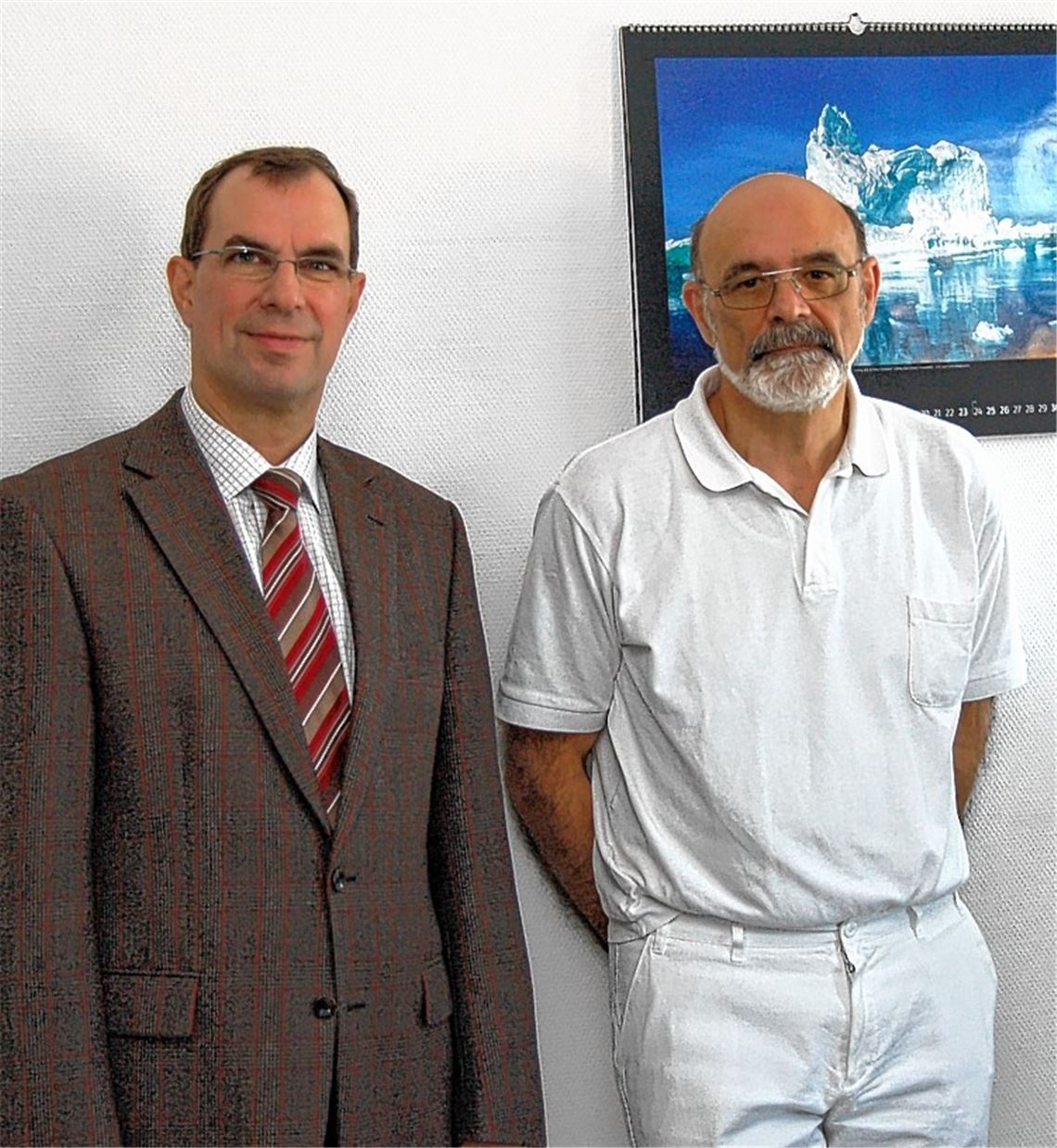 Frank Schneider und Dr. Thomas André.