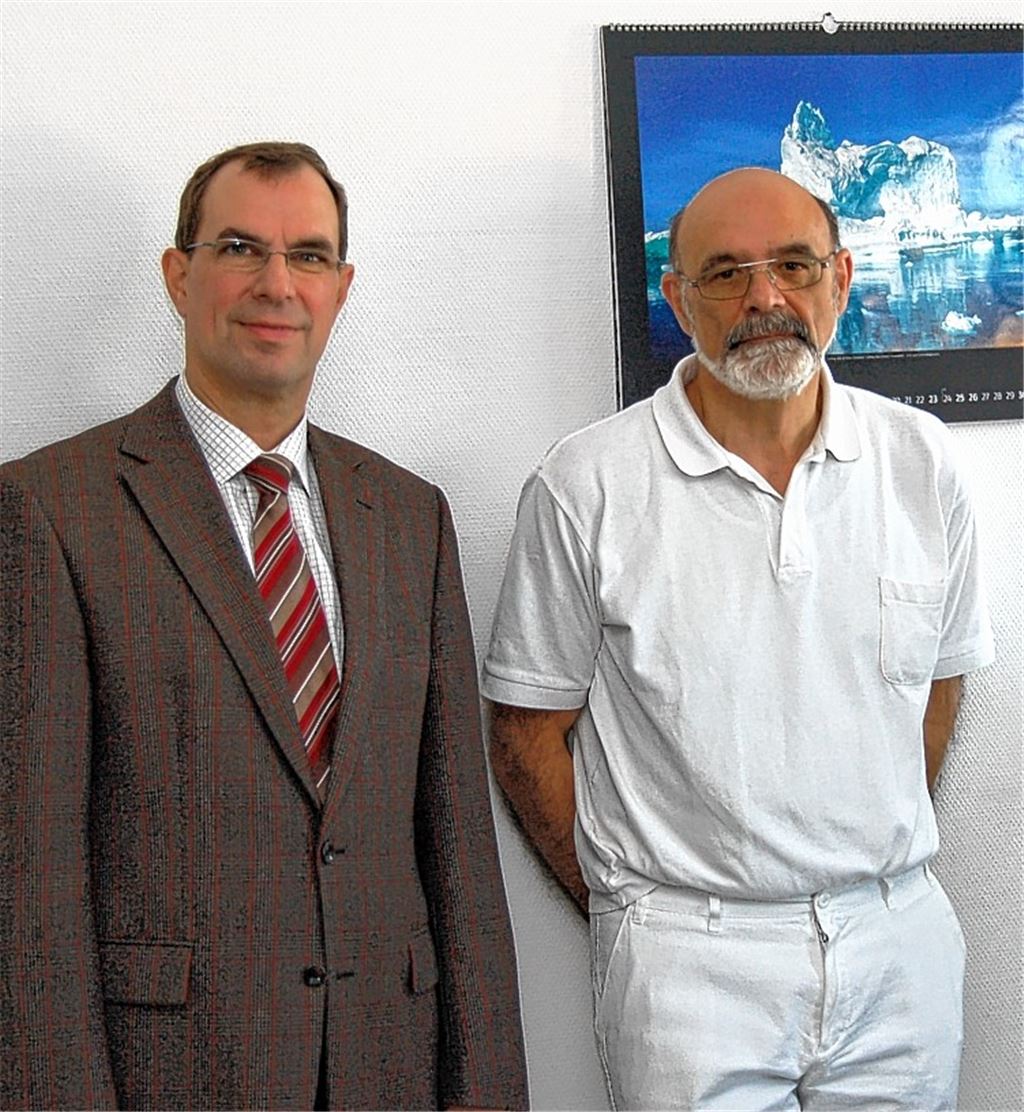 Frank Schneider und Dr. Thomas André.