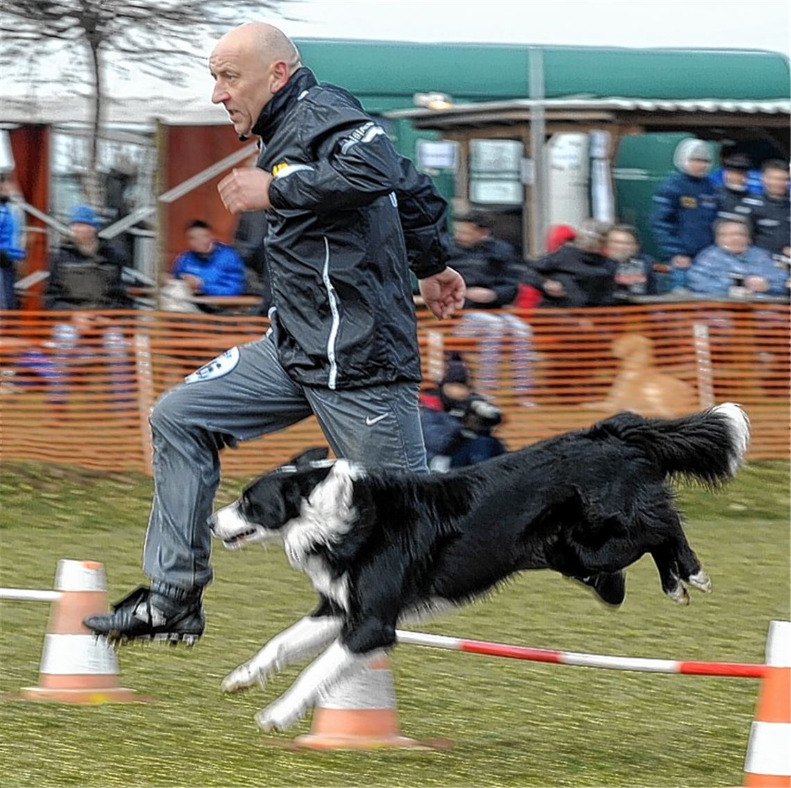 Frank Zundel gewinnt mit Toni den Vierkampf in der Altersklasse 50. Foto: Fotomoment