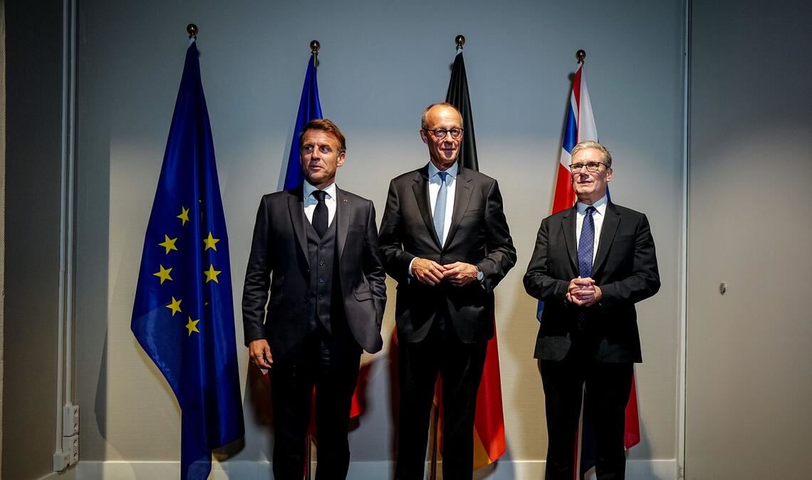 Frankreich, Deutschland und Großbritannien waren als E3 bei den Ukraine-Verhandlungen zuletzt nur an der Seitenlinie.