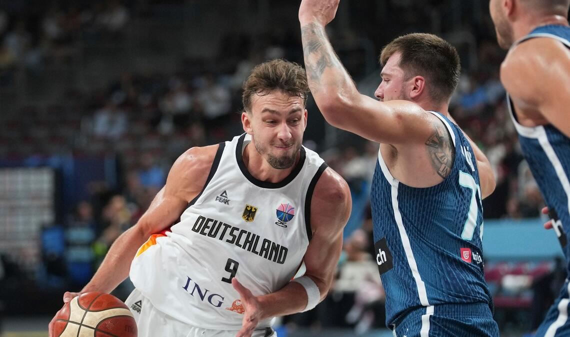 "Müssen besser sein" - Olympia als Warnung für Basketballer Franz Wagner will mit Deutschlands Basketballern endlich wieder ein wichtiges Spiel gewinnen.