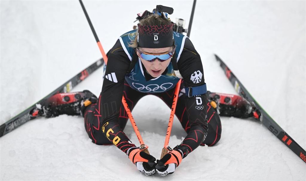 Franziska Preuß konnte am Ende nicht jubeln.