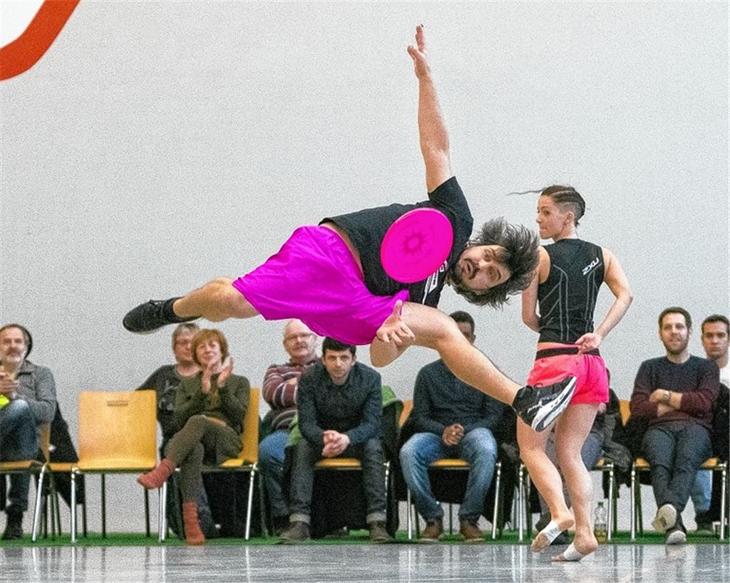 Die Weltmeister der fliegenden Scheiben am Start
