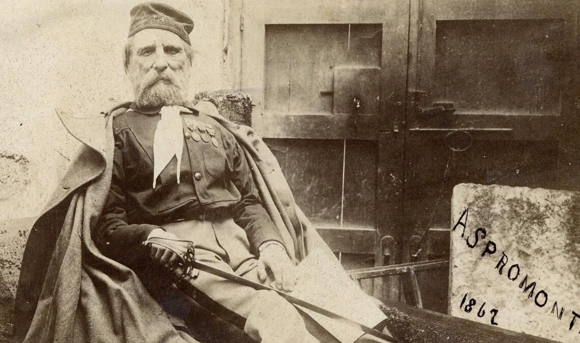 Freiheitskämpfer in Rente: Guiseppe Garibaldi im Jahr 1862.