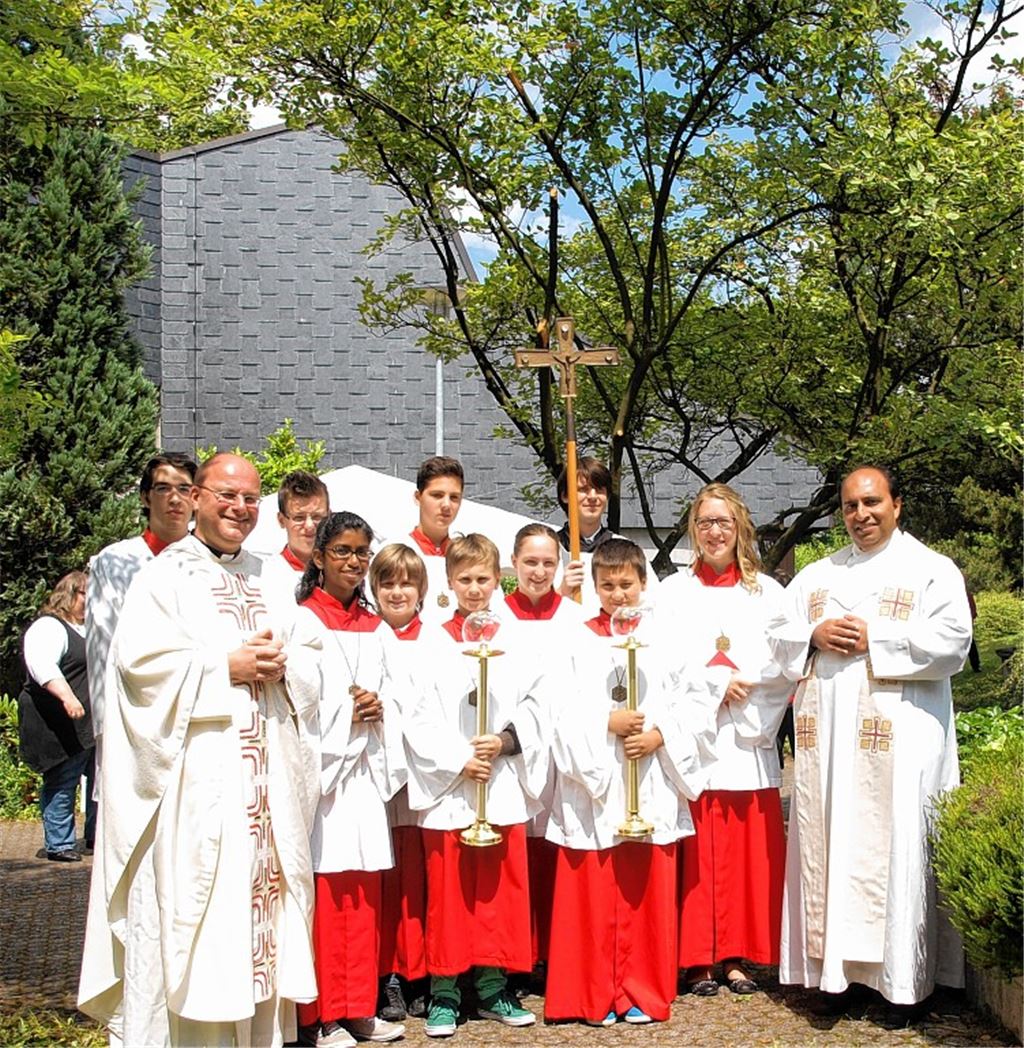 Freude über das Jubiläum: Vor 40 Jahren wurde die Auferstehungskirche geweiht.