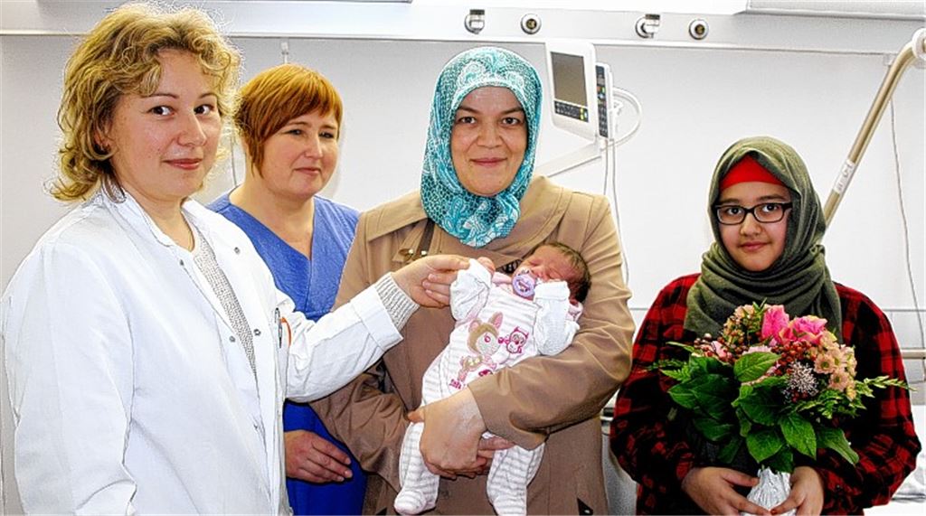 Mühlacker Neujahrsbaby lässt sich Zeit