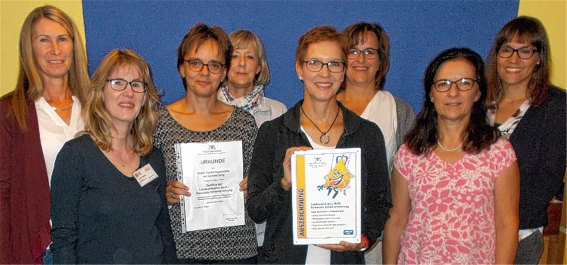 Kita am Senderhang erhält Beki-Zertifikat