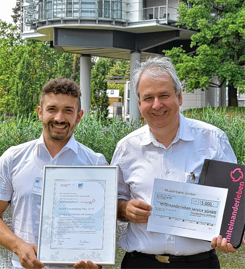 Miteinanderleben mit Preis belohnt