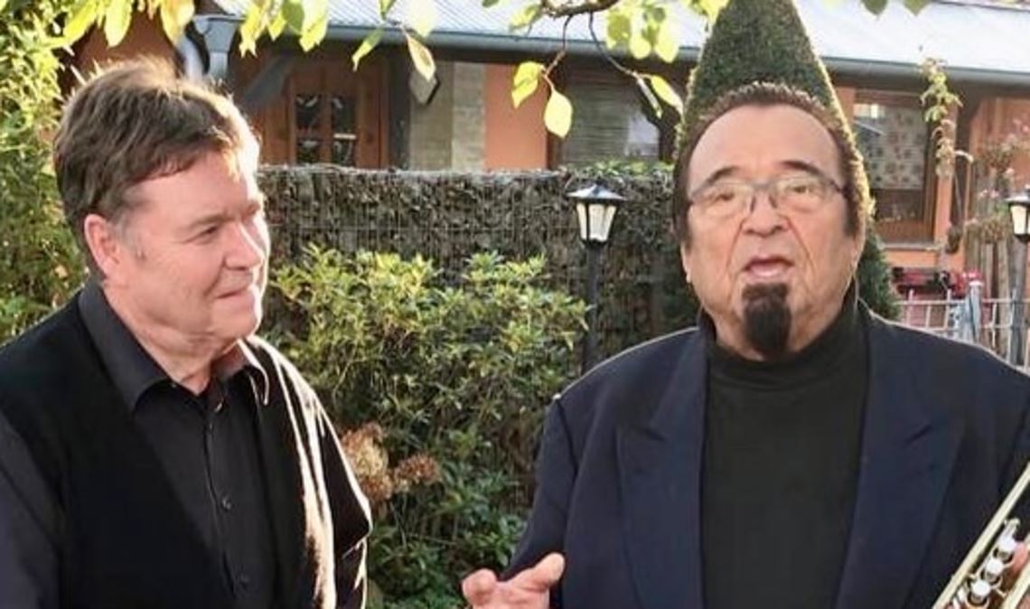 Freuen sich auf das gemeinsame Konzert: Organisator Werner Dippon (li.) und der bekannte Trompeter Walter Scholz. Foto: Bögel