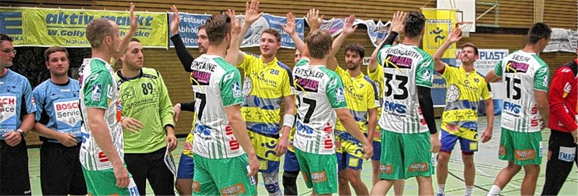 1000 Fans feiern ein Handballfest