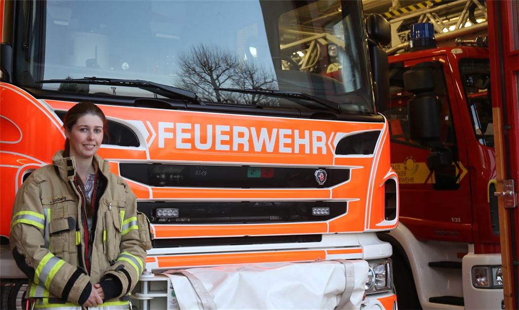 Freut sich auf ihre neuen Aufgaben: Julia Ludwig von der Feuerwehr Mühlacker übernimmt als zweite Stellvertreterin des Abteilungskommandanten Verantwortung. Deeg