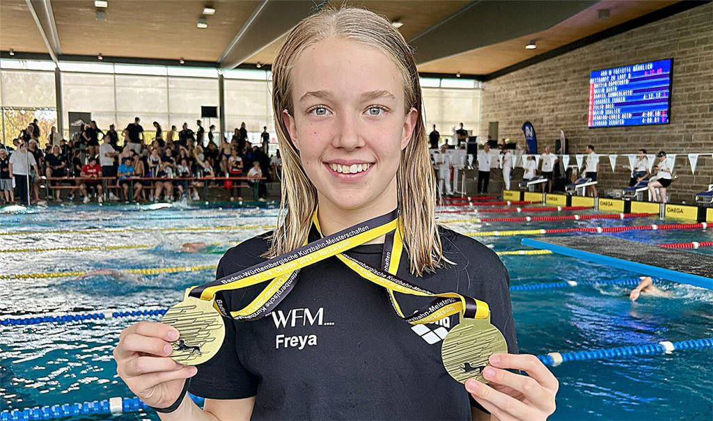 Freya Schwarz ist dreifache Meisterin.