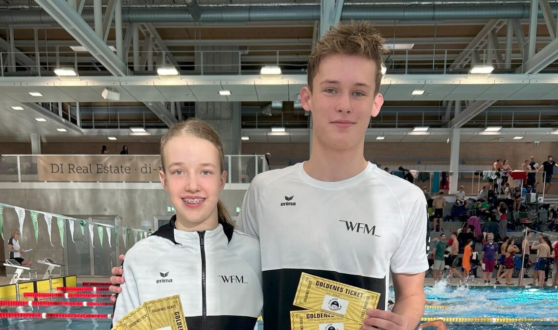 Freya Schwarz und Maximilian Fochtner sind für DJM in Berlin qualifiziert. Foto: privat