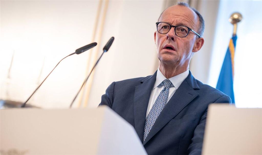 Friedrich Merz kann bei seinem Antrittsbesuch in Baden-Württemberg die Aufregung über seine Aussagen zum „Stadtbild“ nicht nachvollziehen.