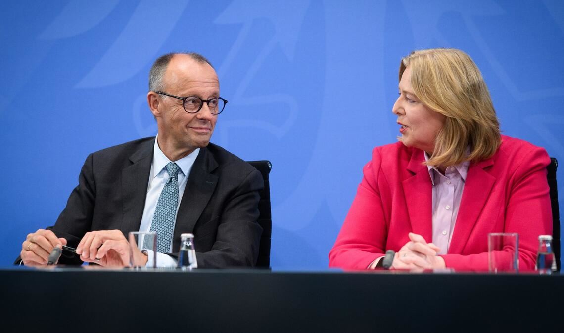 Friedrich Merz und Bärbel Bas hatten ein versöhnliches Abendessen.