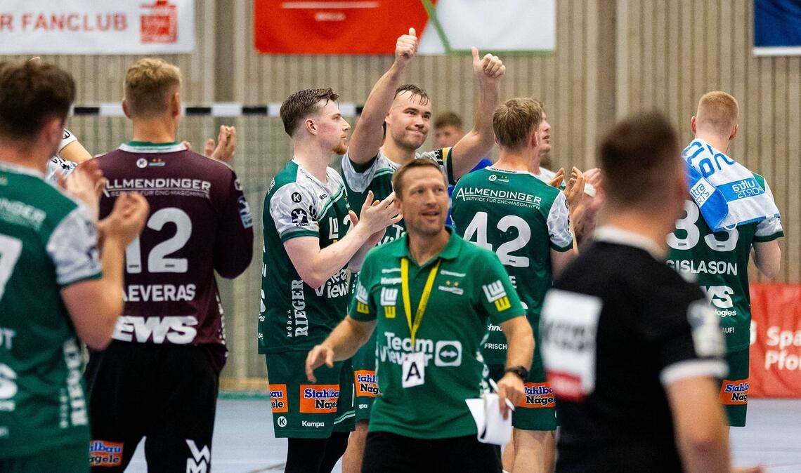 Frisch Auf Göppingen bejubelt die Titelverteidigung beim Turnier in Altensteig.