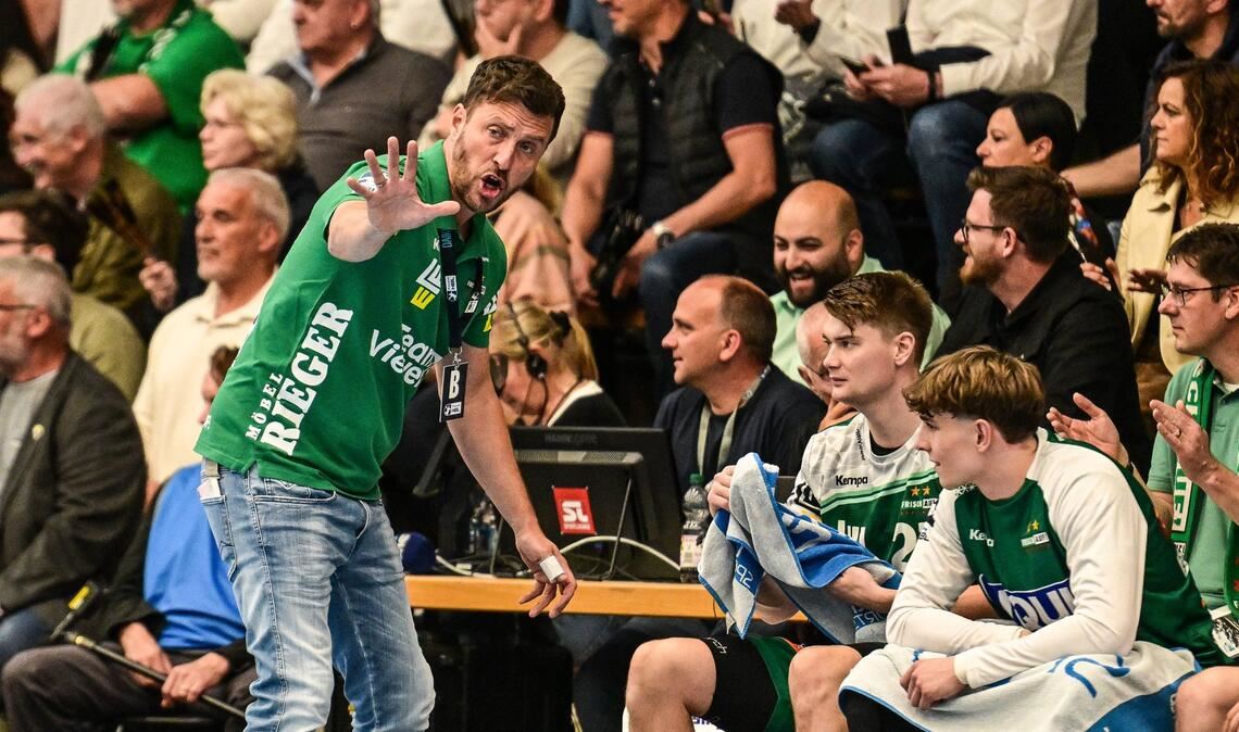 Frisch-Auf-Trainer Ben Matschke.