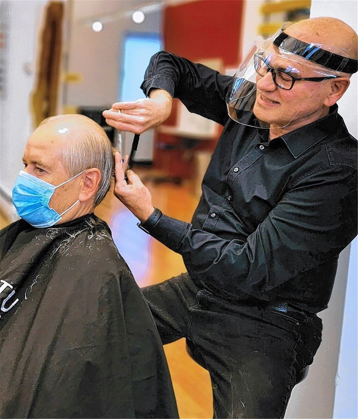 Salons entwickeln Corona-Routine