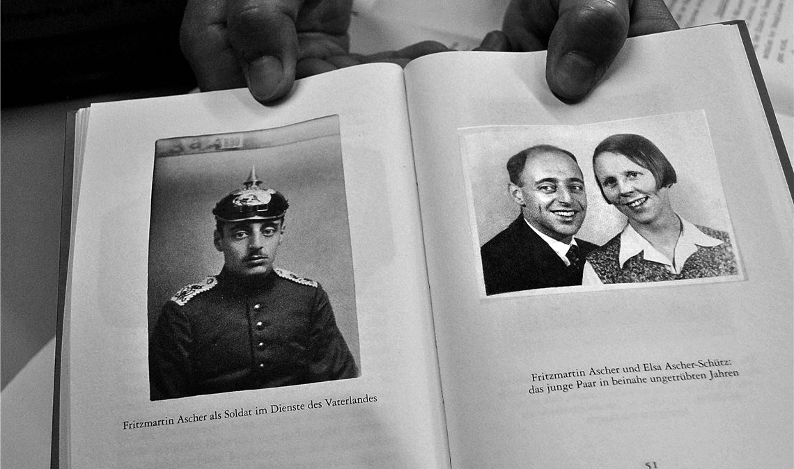 Fritzmartin Ascher und Frau Elsa. Foto: Archiv